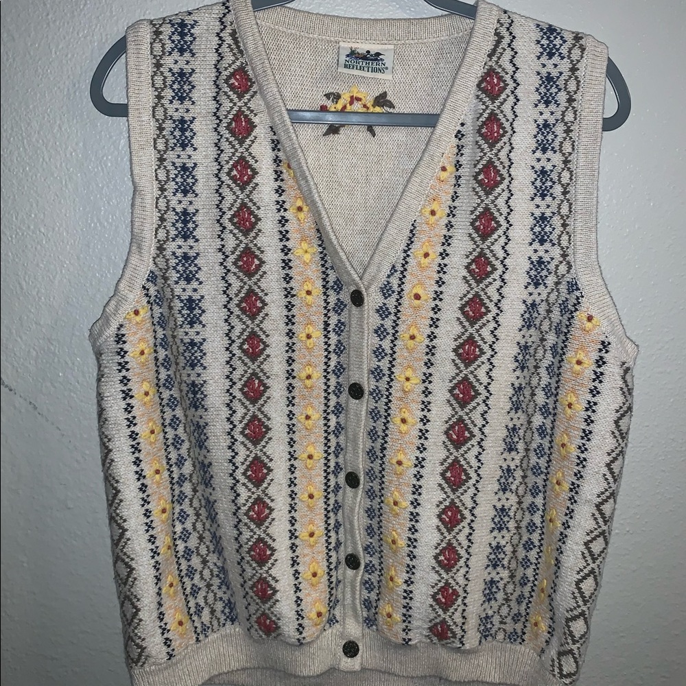 🌺 Northern Reflection Vintage Vest 🌺